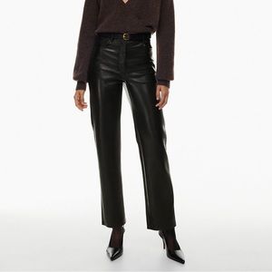 Aritzia Wilfred Melina Pants Black